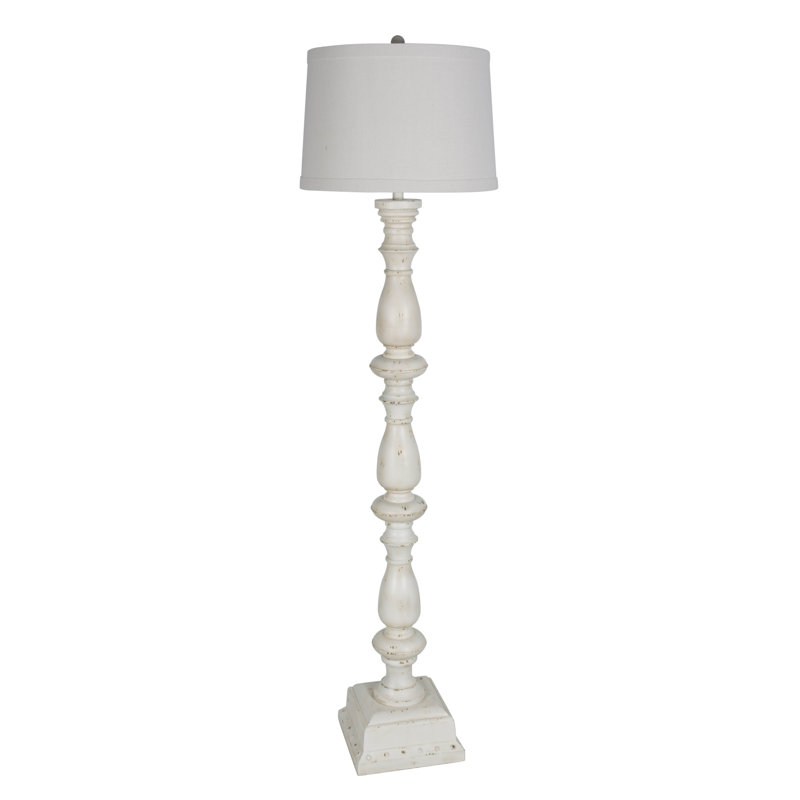 Charlton Home® Daquan Cottage Studded 70"Floor Lamp & Reviews Wayfair.ca